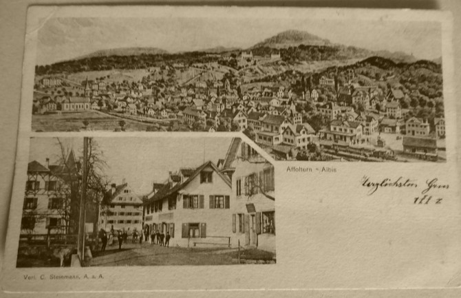 Affoltern am Albis um 1900