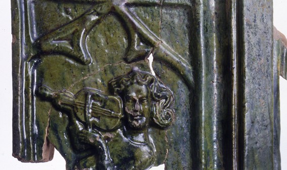 Ofenkachel Burg Alt-Wädenswil, 13. Jh.