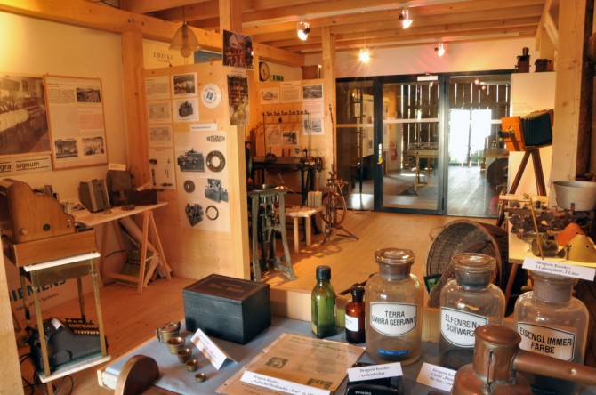 Ausstellungsraum der industriellen Entwicklung von Wallisellen