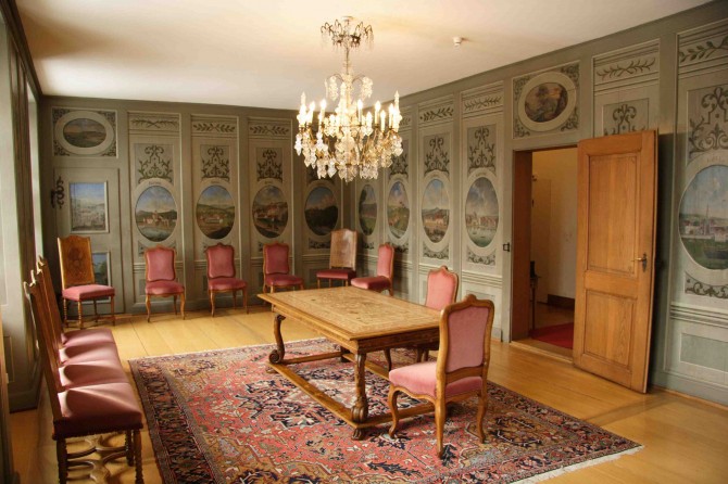 Täfer des ehemaligen Amtshauses, heute Trauzimmer der Stadt Winterthur