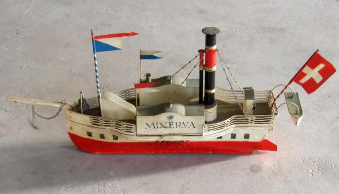 Wirtshausschild Schiffli, um 1880