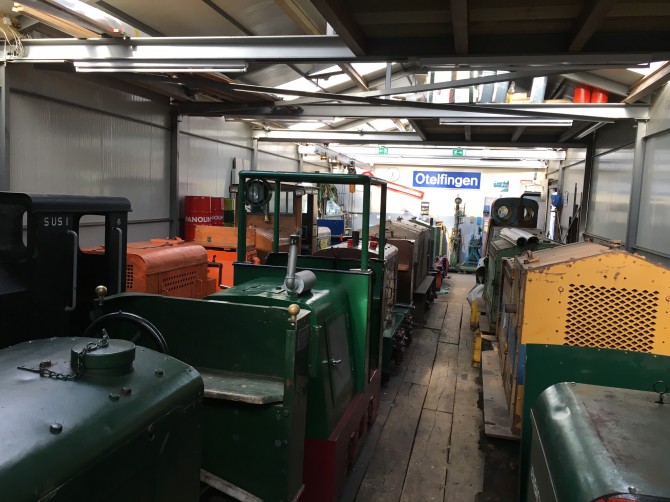 Blick in die Remise.