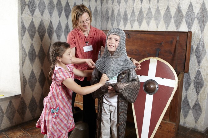 Kettenhemd im Ritterhaus Bubikon