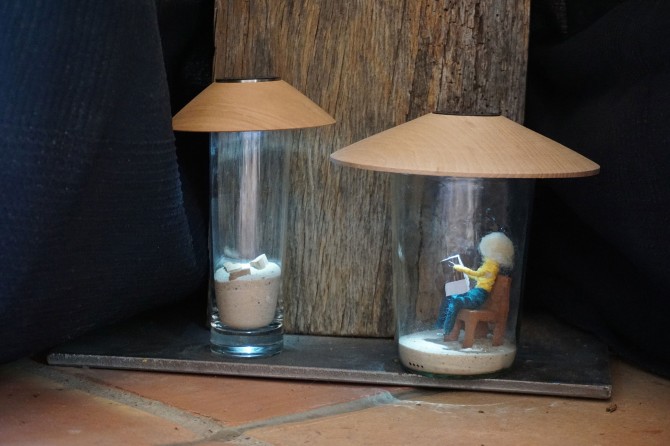 Endprodukt zum Thema Solarlampe.