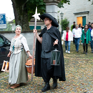 Mit einer speziellen Führung erfahren Besucher historische Informationen auf eine vergnügliche Art.