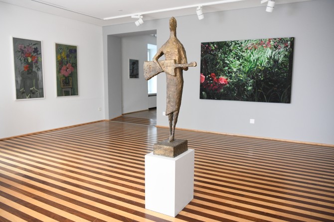 Innenansicht Kunstraum - vordere Räume