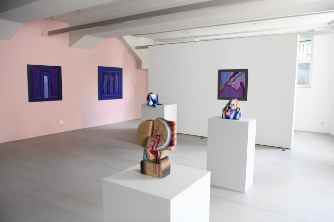 Innenansicht Kunstraum - grosser Saal